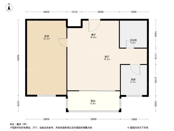 双裕东区户型图