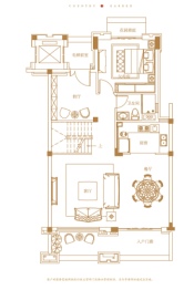 碧桂园·天麓4室2厅1厨3卫建面165.46㎡