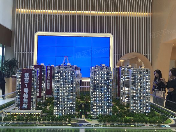 旭辉美的·东樾城实景图