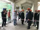 项目配建小学封顶仪式