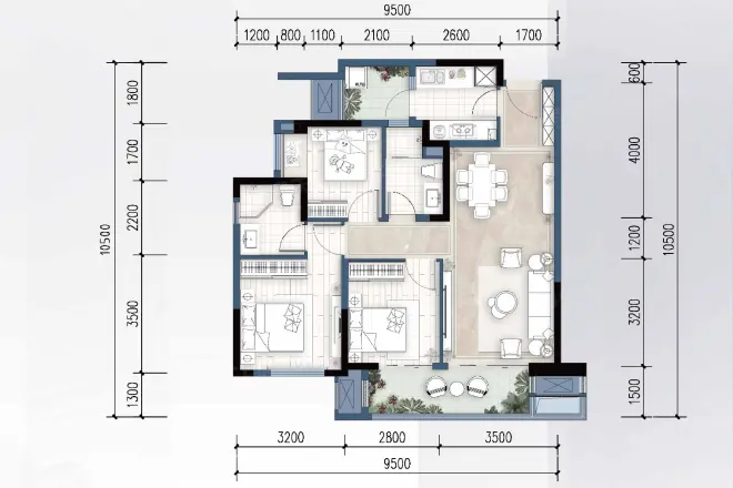 桂语九里户型图