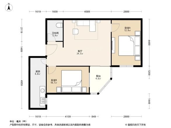 迎曦园户型图
