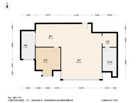卓达星辰花园户型图