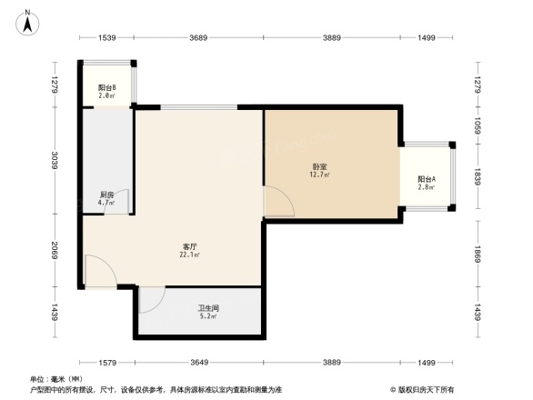 晶城秀府户型图