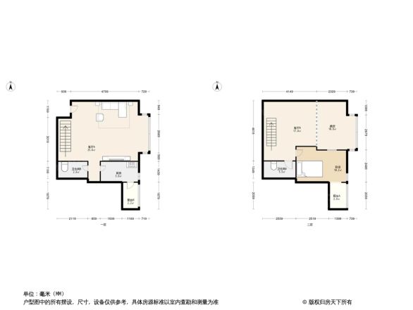 丽舍公寓商住楼户型图