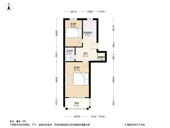 慧园街小区户型图