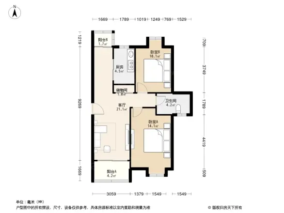 凤凰和鸣苑户型图