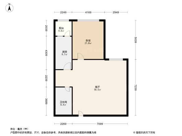 清缘里小区户型图