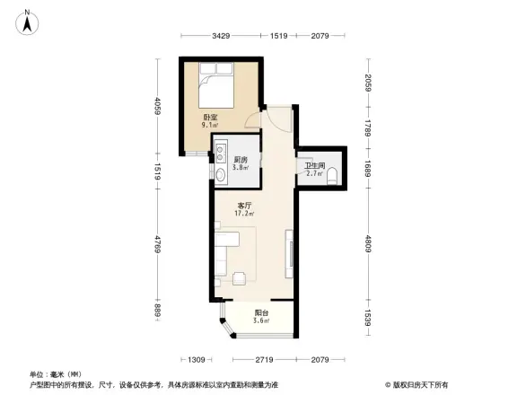 三秀涵雅居户型图