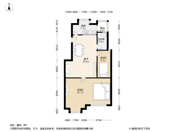 枫情国度佳园户型图