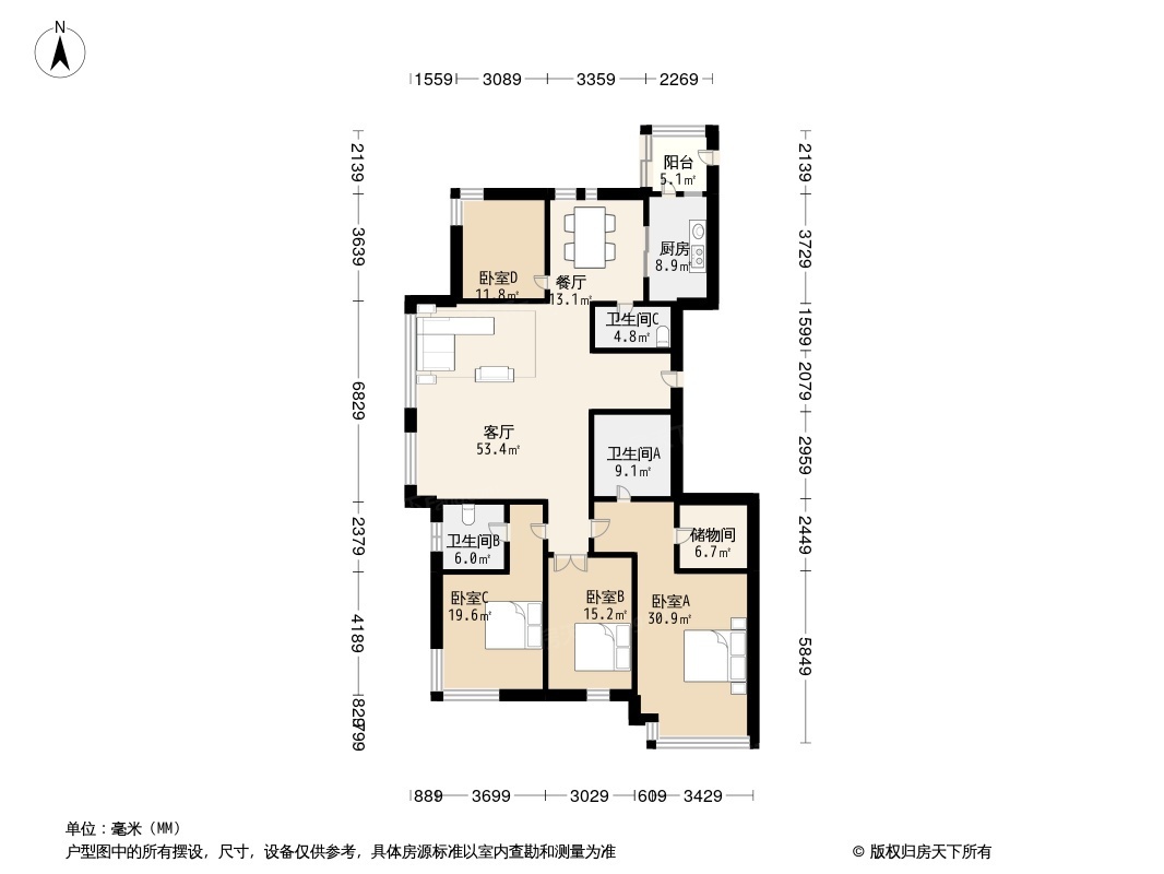 璧山凤凰城二期户型图图片