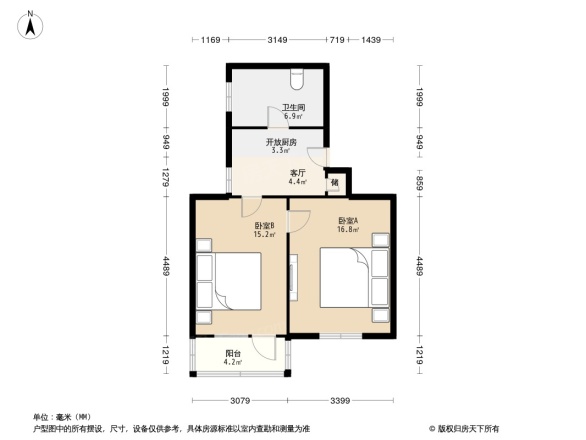 宁海路小区户型图