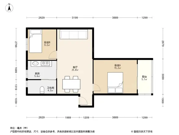 申家巷小区户型图