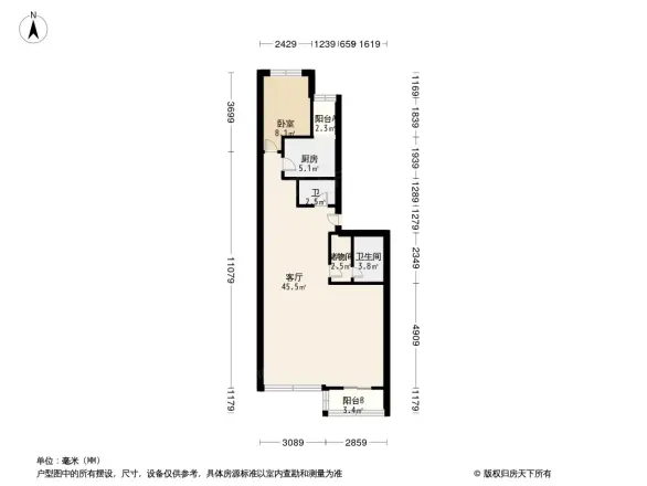 清缘里小区户型图