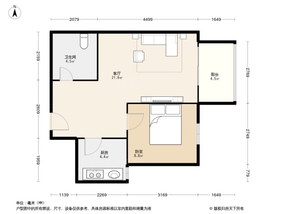 天伦北里户型图
