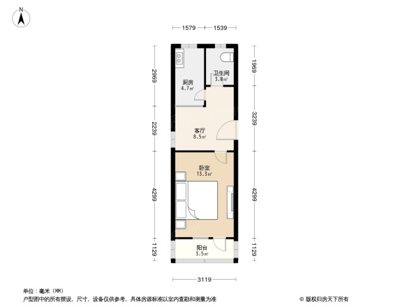 三条巷住宅户型图
