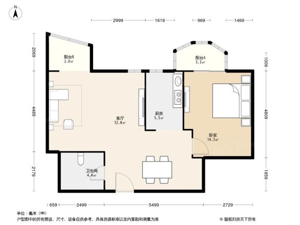 锦湖园公寓户型图