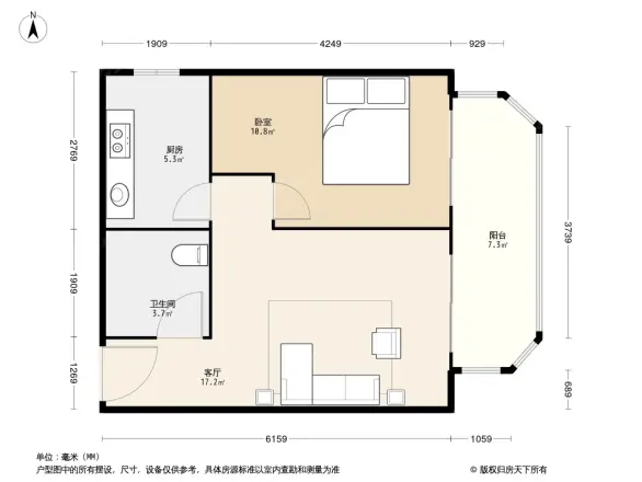 三秀涵雅居户型图