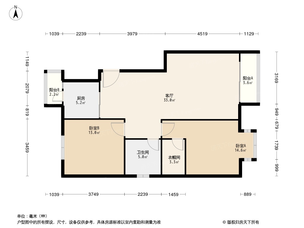 风度柏林户型图图片