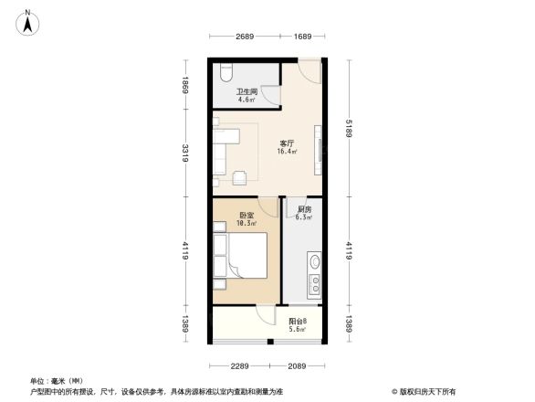 果园西小区户型图