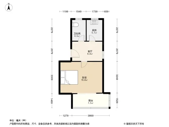 银龙花园户型图