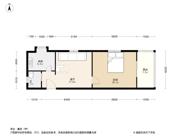 鼓楼1929户型图