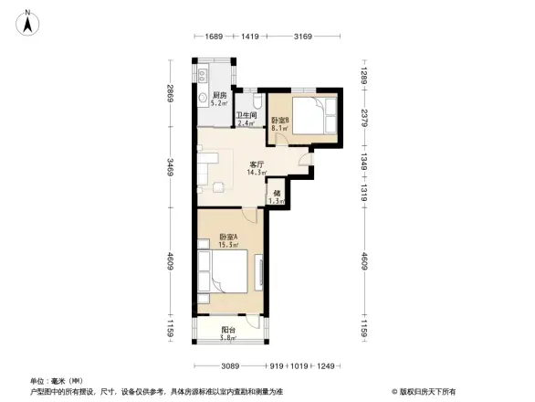 慧园街小区户型图