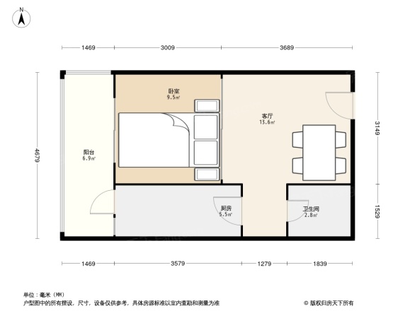 天伦北里户型图