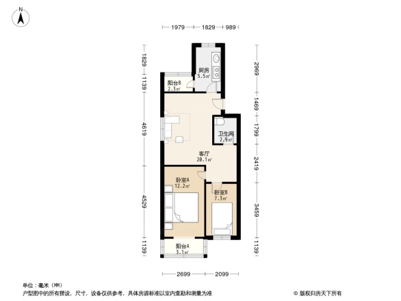 看丹苑户型图