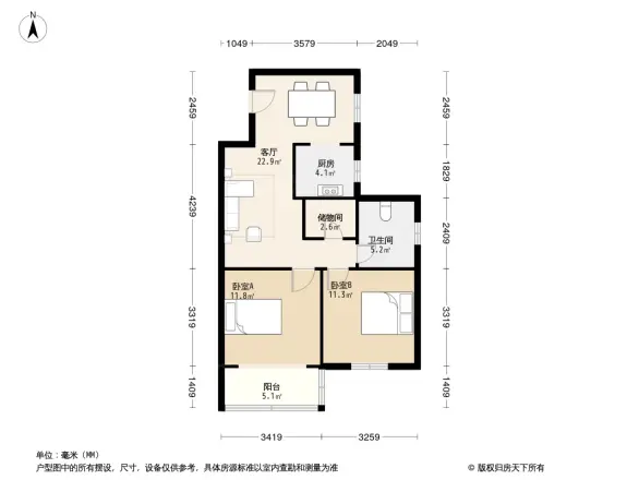 宁海路小区户型图