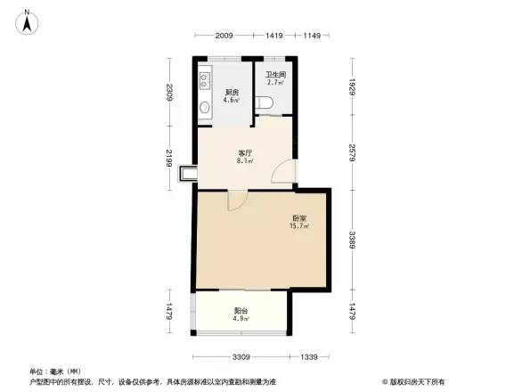 银龙花园户型图