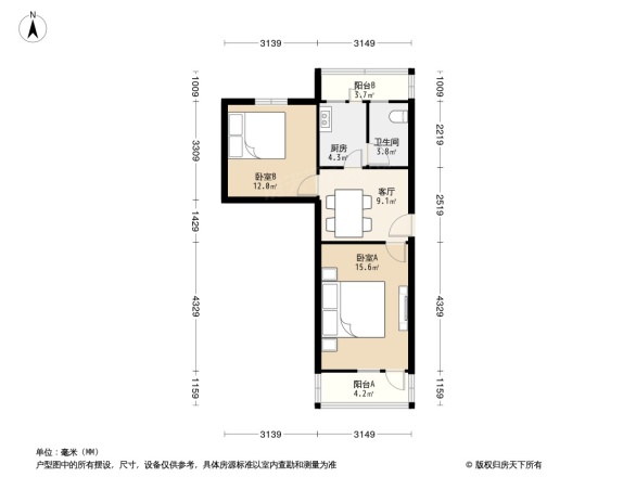 七里街小区户型图