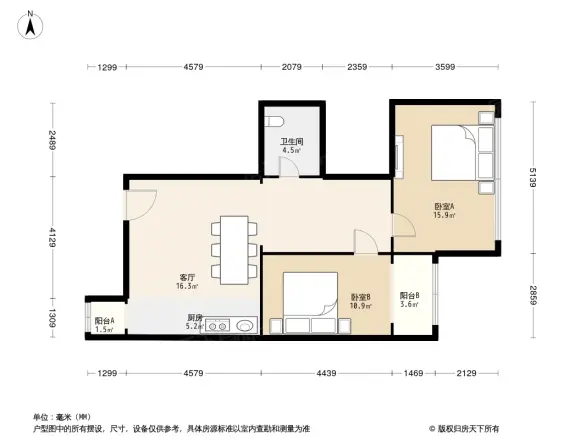 天泽园户型图
