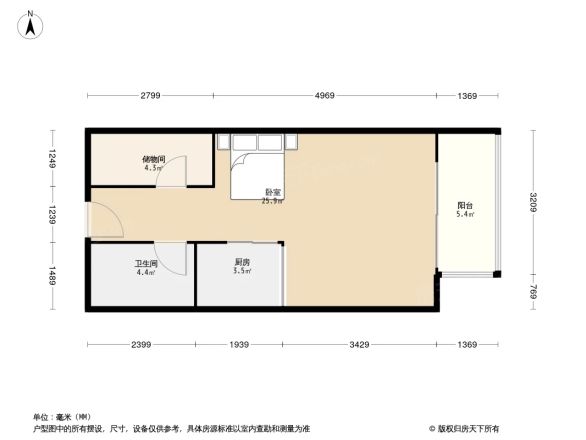 远中悦麒会馆商住楼户型图