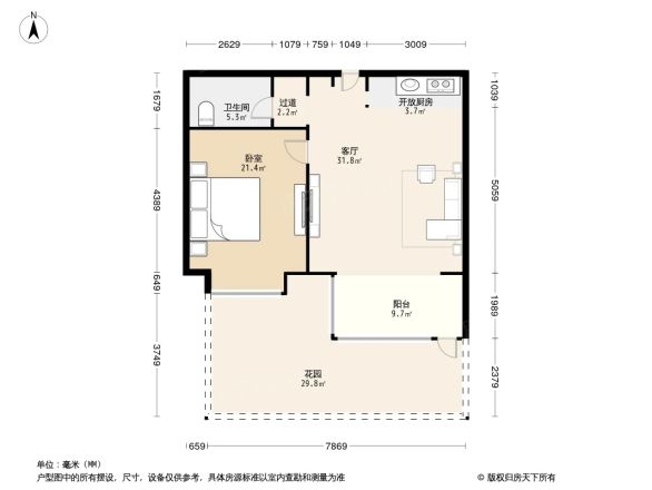 富力爱丁堡户型图