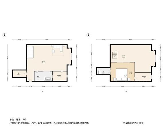 丽舍公寓商住楼户型图