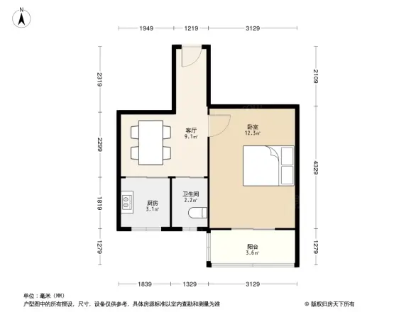 三条巷住宅户型图