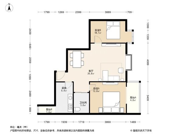 康桥水郡户型图