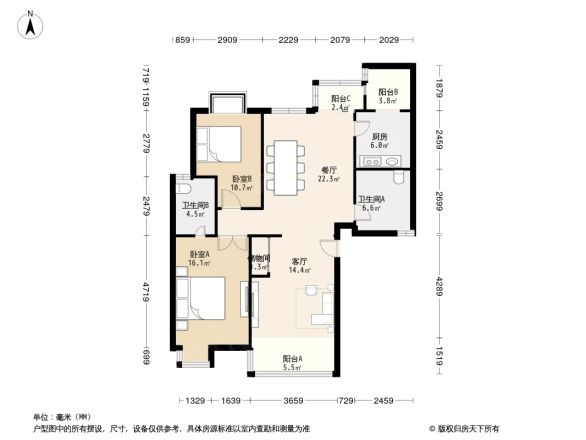 博雅西园户型图