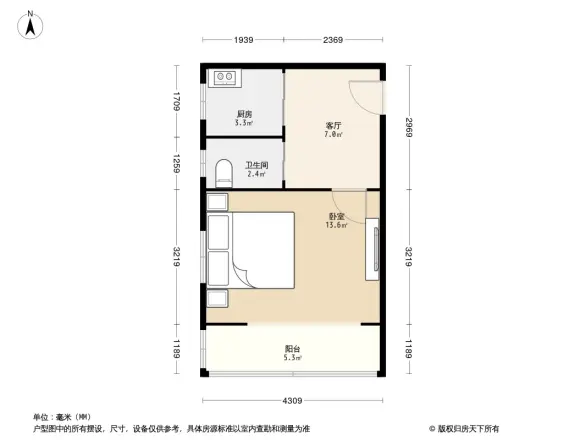 双塘里住宅户型图
