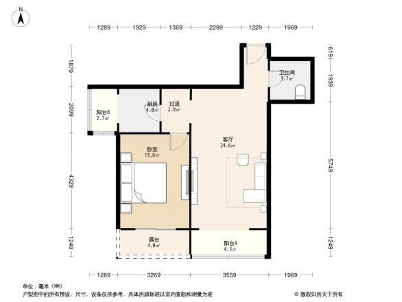 果园西小区户型图