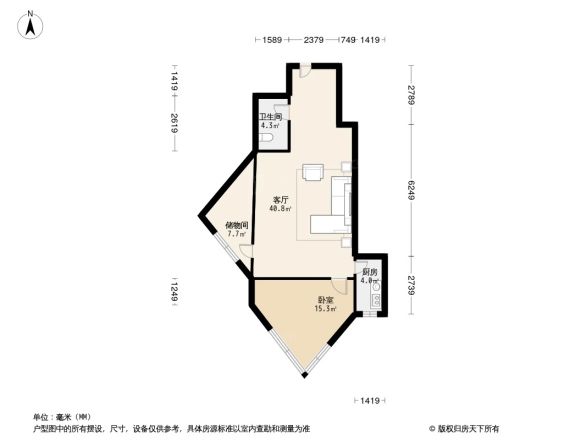 东一时区户型图
