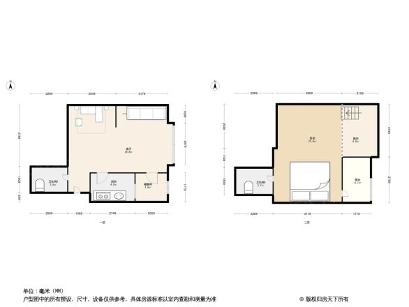 丽舍公寓商住楼户型图