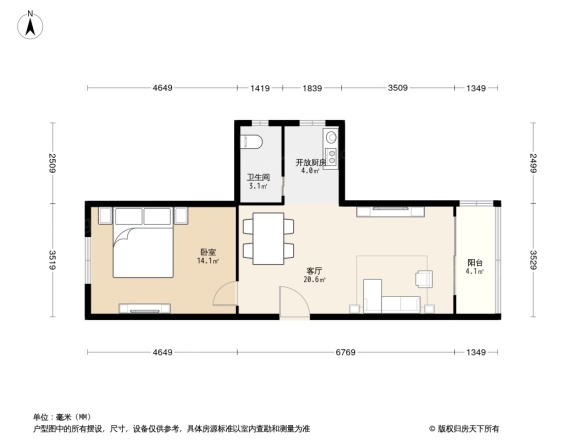 双塘里住宅户型图