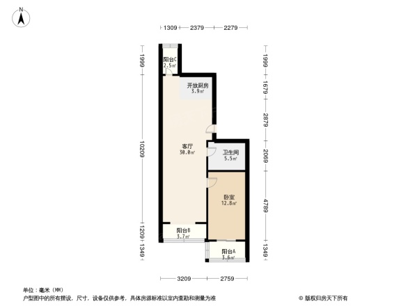 清缘里小区户型图
