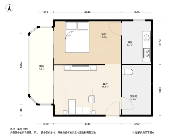 三秀涵雅居户型图