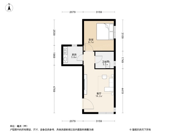 冠城大通百旺府户型图