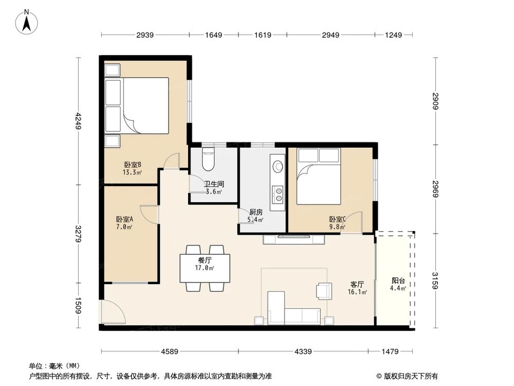 相似户型图