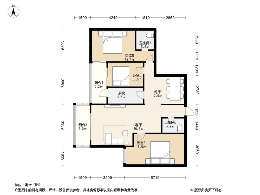 相似户型图