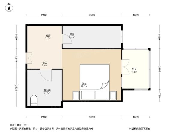 上京新航线户型图